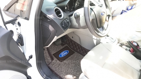 Thảm lót sàn ô tô 5D 6D Ford Fiesta: Xưởng may thủ công gia truyền, Bảo hành tới 5 năm